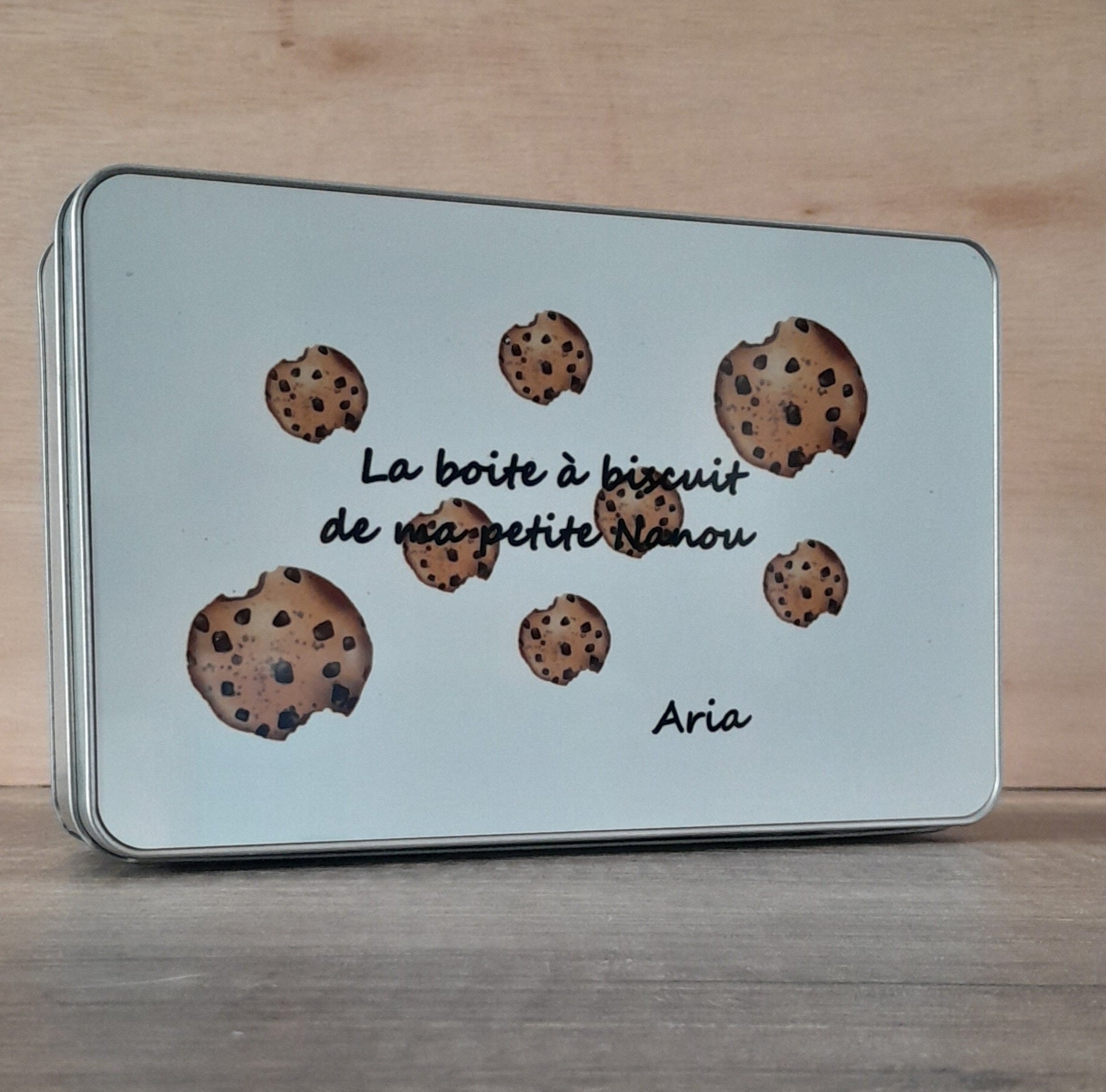 Boite à Biscuit - L'atelier de Lise M - Maitresse - Grand - mère - Idée Cadeau - L'atelier de Lise M