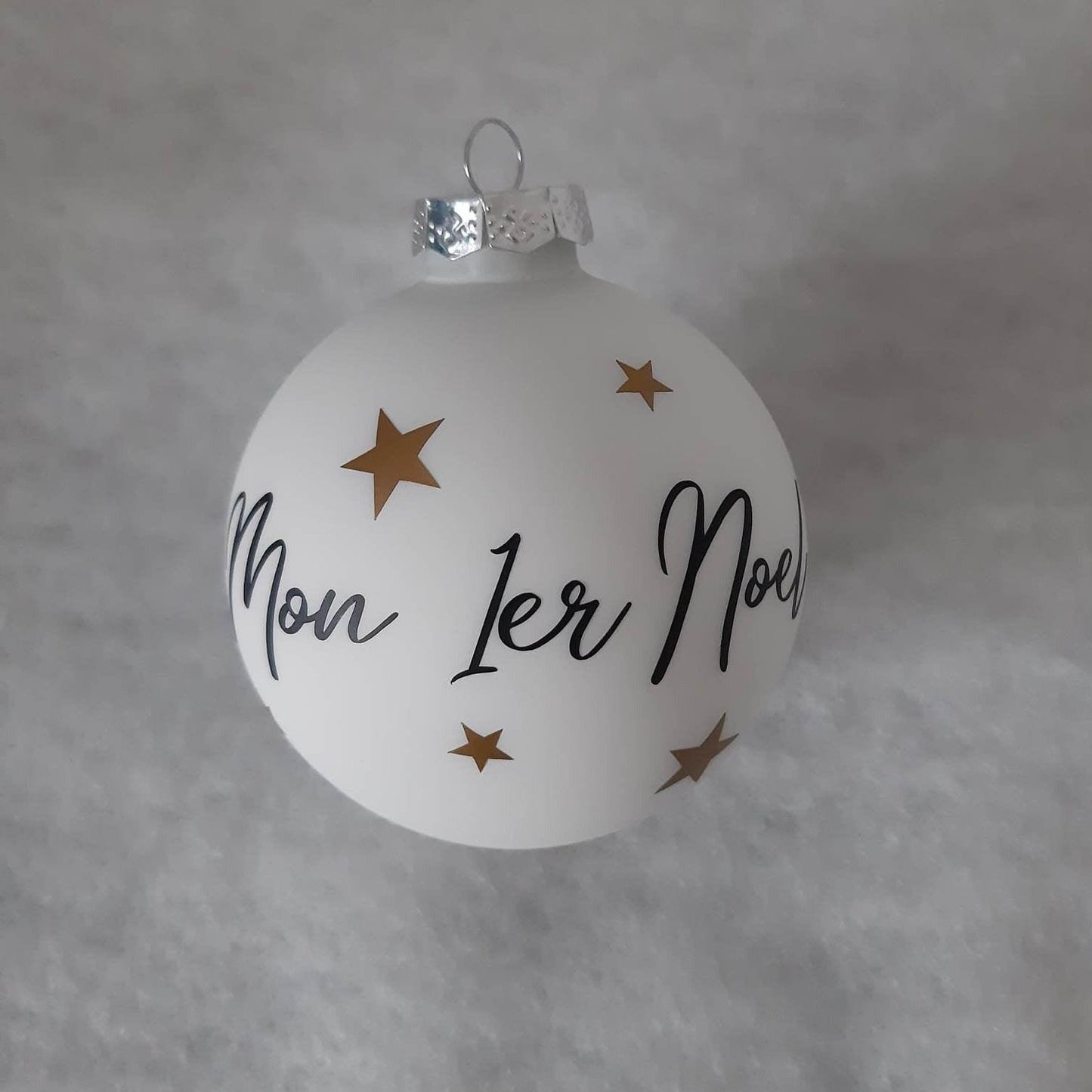 Boule "mon premier Noël" - L'atelier de Lise M