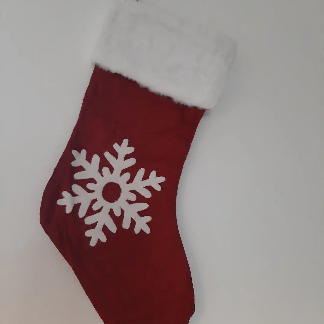 Chaussette de Noël - Personnalisé avec le prénom - L'atelier de Lise M - L'atelier de Lise M