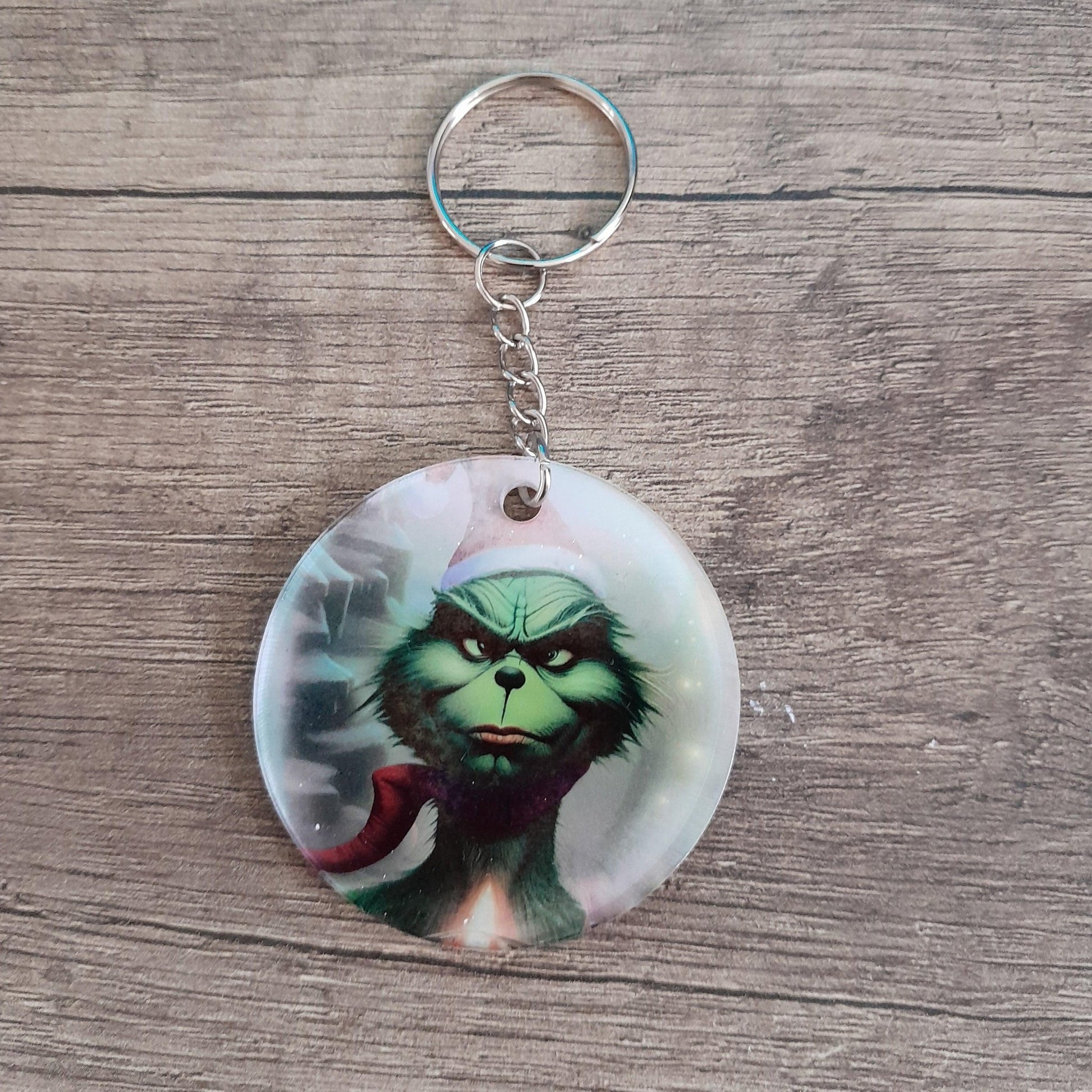 Porte clé "Grinch" - L'atelier de Lise M