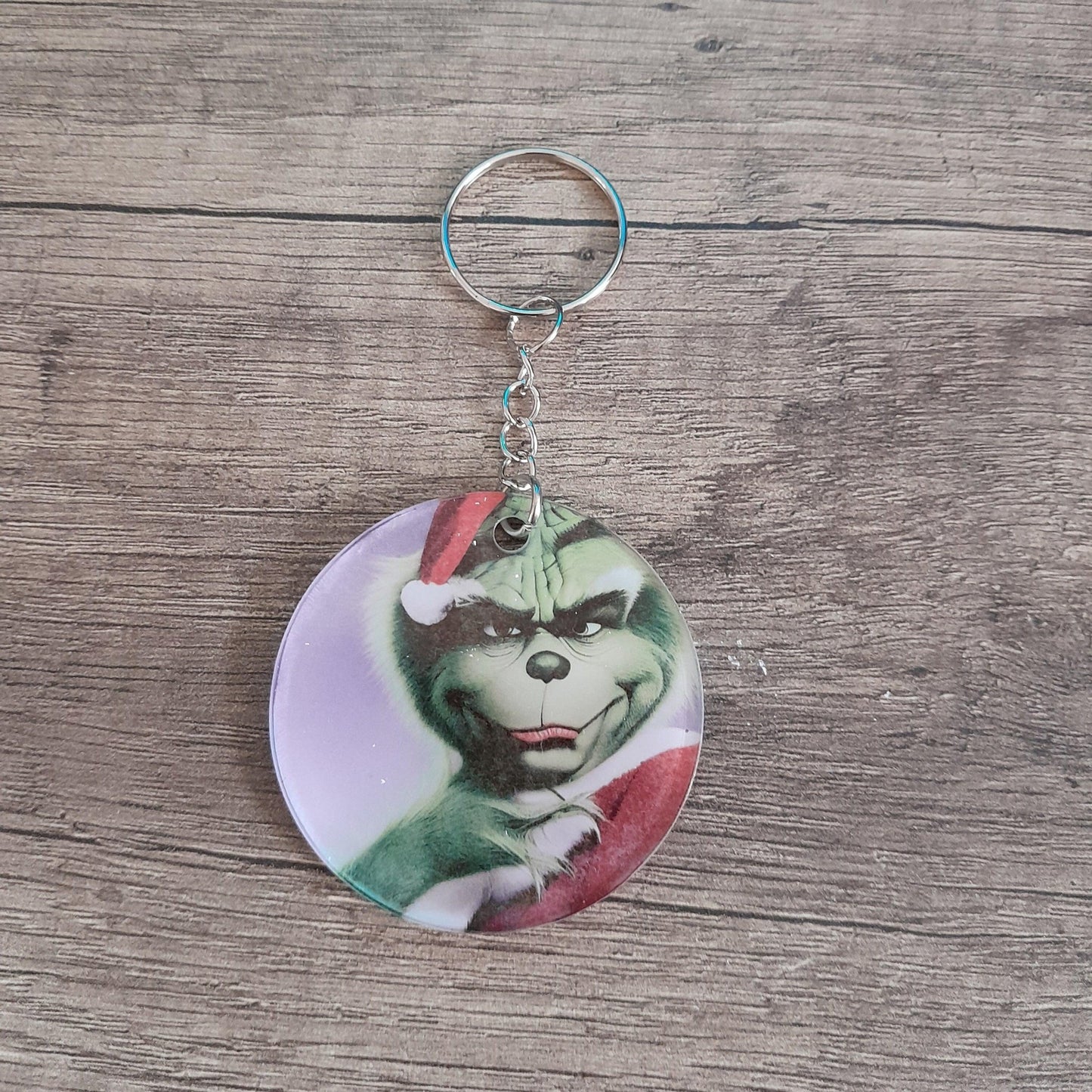 Porte clé "Grinch" - L'atelier de Lise M