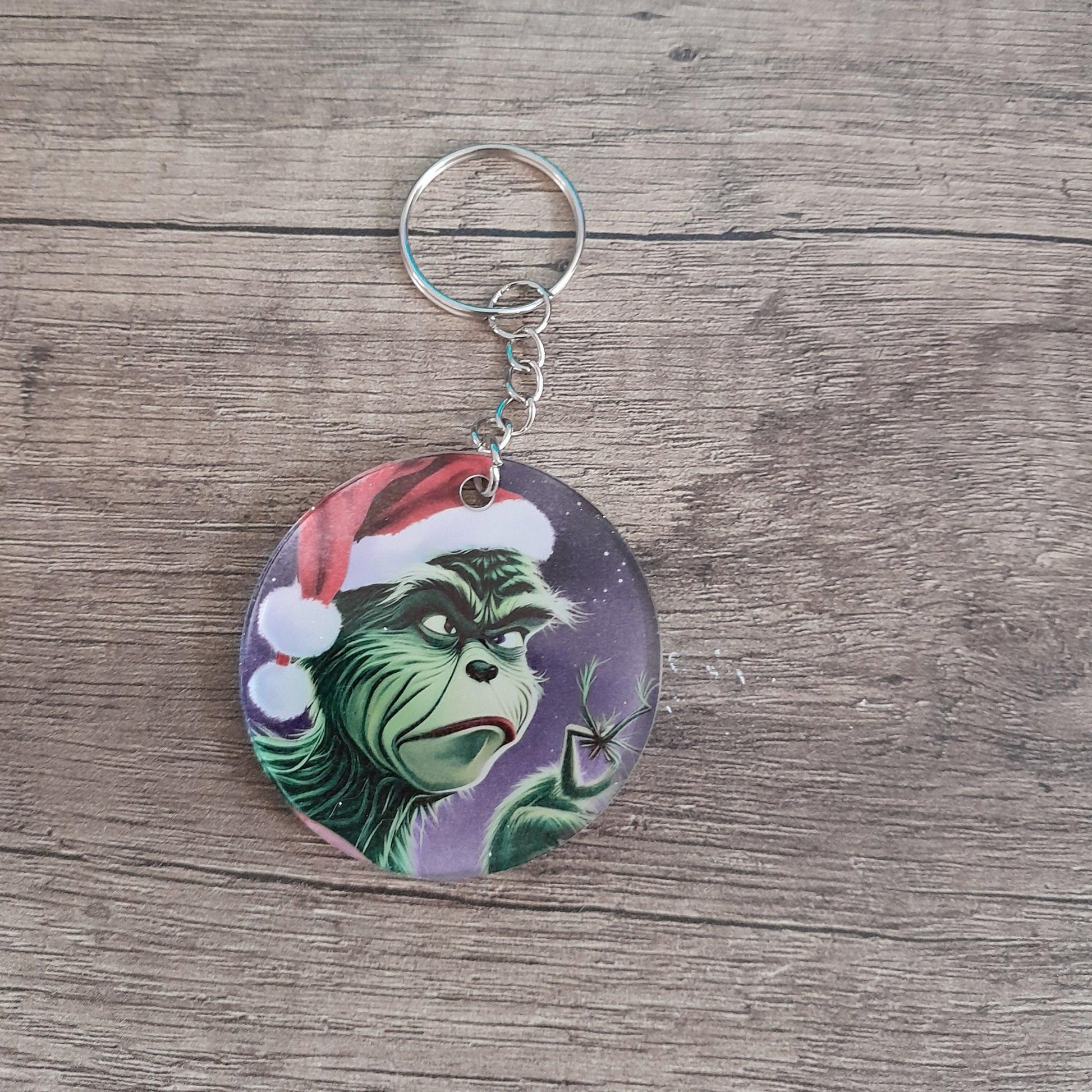 Porte clé "Grinch" - L'atelier de Lise M