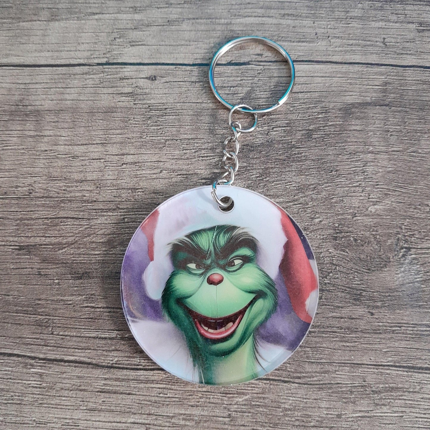 Porte clé "Grinch" - L'atelier de Lise M