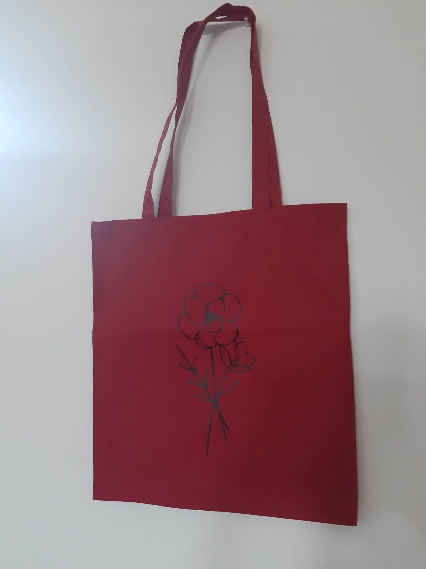 Tote Bag citation positive - L'atelier de Lise M - Personnalisation - sac de course - L'atelier de Lise M