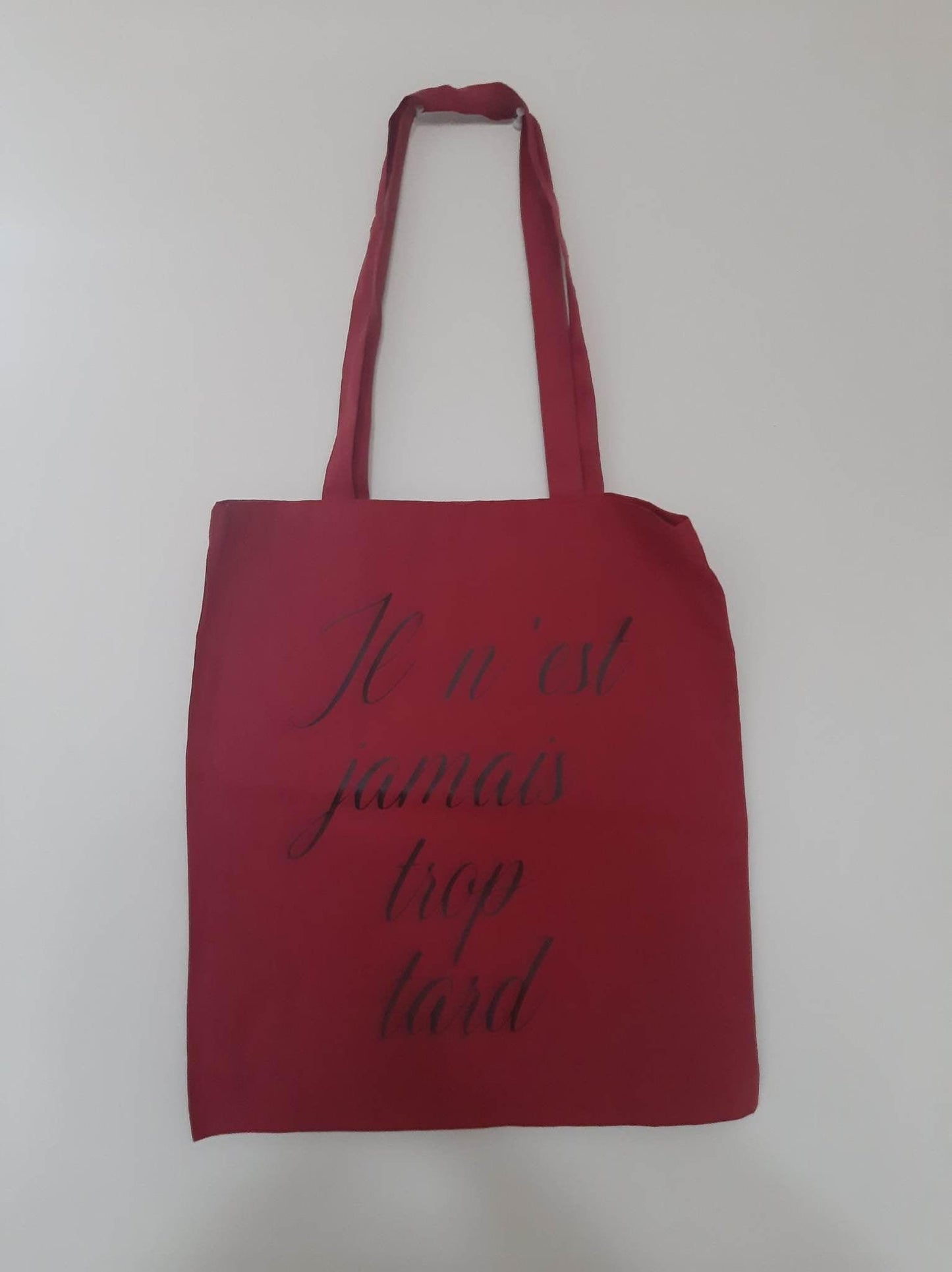 Tote Bag citation positive - L'atelier de Lise M - Personnalisation - sac de course - L'atelier de Lise M