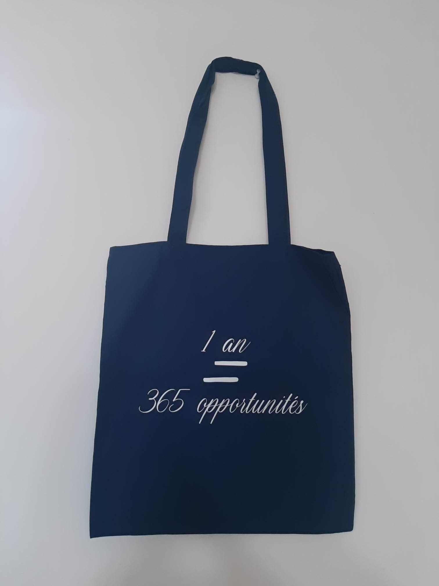 Tote Bag citation positive - L'atelier de Lise M - Personnalisation - sac de course - L'atelier de Lise M